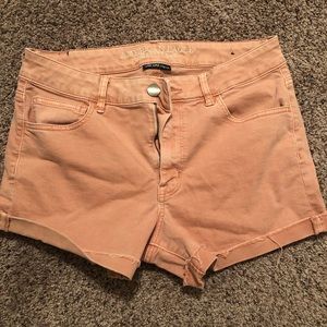pink american eagle shorts